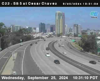 SB 5 at Cesar E Chaves Prkwy