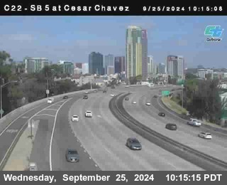 SB 5 at Cesar E Chaves Prkwy