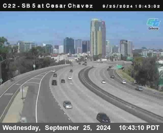 SB 5 at Cesar E Chaves Prkwy