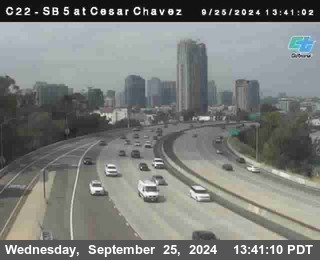 SB 5 at Cesar E Chaves Prkwy