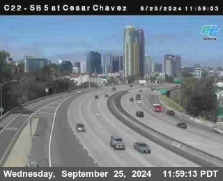 SB 5 at Cesar E Chaves Prkwy