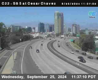 SB 5 at Cesar E Chaves Prkwy