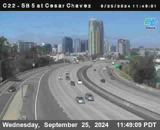 SB 5 at Cesar E Chaves Prkwy