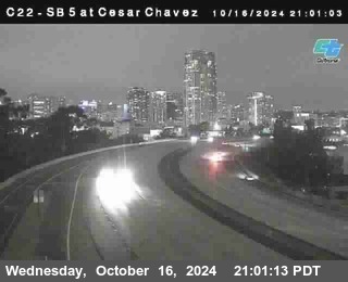 SB 5 at Cesar E Chaves Prkwy