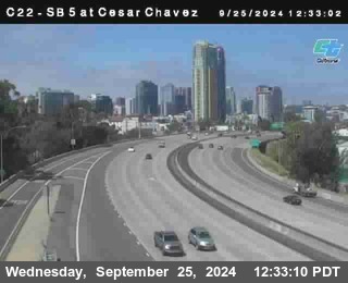 SB 5 at Cesar E Chaves Prkwy