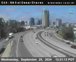 SB 5 at Cesar E Chaves Prkwy