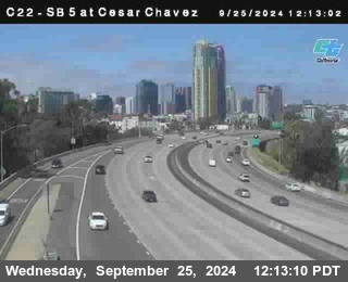 SB 5 at Cesar E Chaves Prkwy