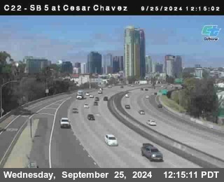 SB 5 at Cesar E Chaves Prkwy