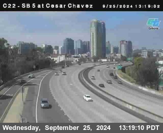 SB 5 at Cesar E Chaves Prkwy