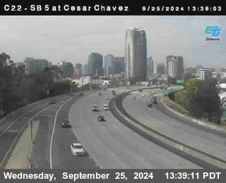 SB 5 at Cesar E Chaves Prkwy