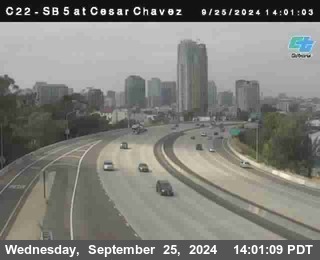 SB 5 at Cesar E Chaves Prkwy