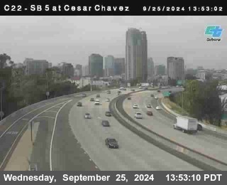 SB 5 at Cesar E Chaves Prkwy