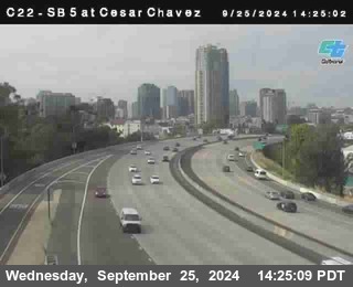 SB 5 at Cesar E Chaves Prkwy