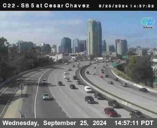 SB 5 at Cesar E Chaves Prkwy