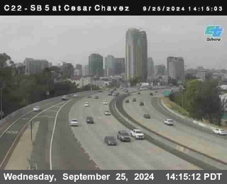 SB 5 at Cesar E Chaves Prkwy