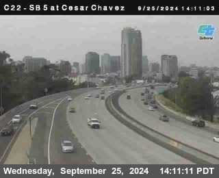 SB 5 at Cesar E Chaves Prkwy