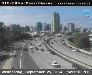 SB 5 at Cesar E Chaves Prkwy