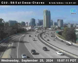 SB 5 at Cesar E Chaves Prkwy