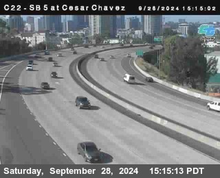 SB 5 at Cesar E Chaves Prkwy