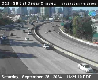 SB 5 at Cesar E Chaves Prkwy