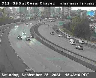 SB 5 at Cesar E Chaves Prkwy