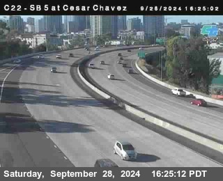 SB 5 at Cesar E Chaves Prkwy