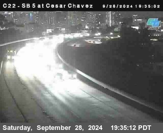 SB 5 at Cesar E Chaves Prkwy