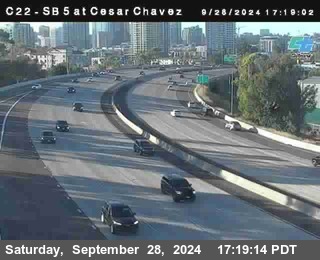 SB 5 at Cesar E Chaves Prkwy