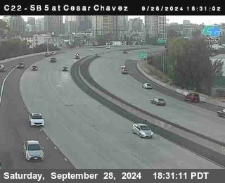 SB 5 at Cesar E Chaves Prkwy