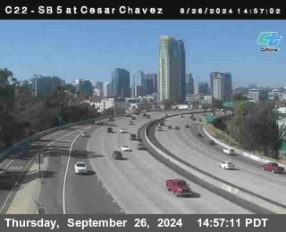 SB 5 at Cesar E Chaves Prkwy