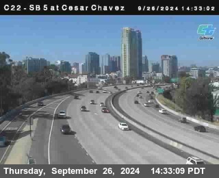 SB 5 at Cesar E Chaves Prkwy