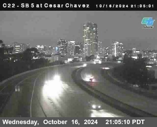 SB 5 at Cesar E Chaves Prkwy