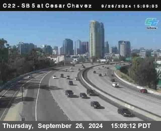 SB 5 at Cesar E Chaves Prkwy