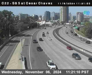 SB 5 at Cesar E Chaves Prkwy