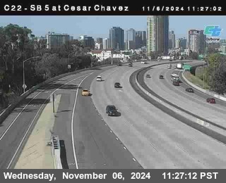 SB 5 at Cesar E Chaves Prkwy