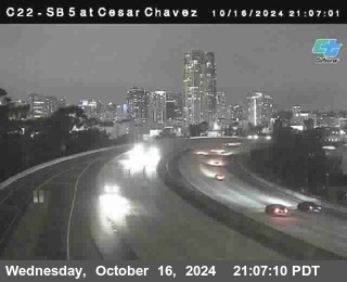 SB 5 at Cesar E Chaves Prkwy