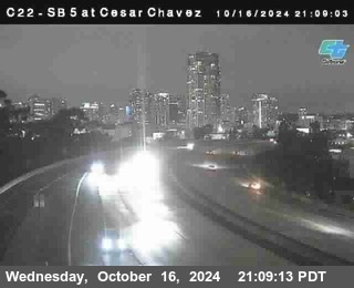 SB 5 at Cesar E Chaves Prkwy