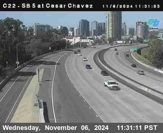 SB 5 at Cesar E Chaves Prkwy