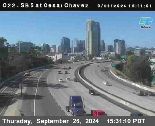 SB 5 at Cesar E Chaves Prkwy