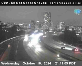 SB 5 at Cesar E Chaves Prkwy