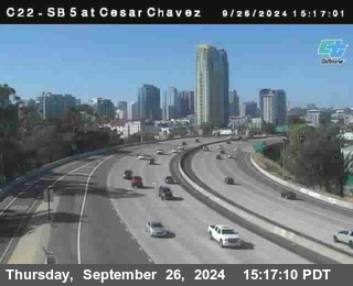 SB 5 at Cesar E Chaves Prkwy