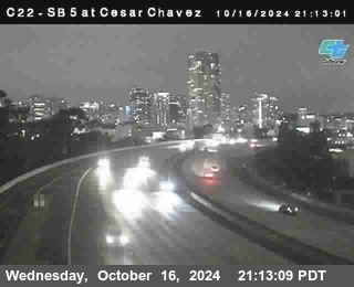 SB 5 at Cesar E Chaves Prkwy