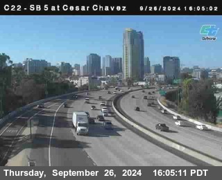 SB 5 at Cesar E Chaves Prkwy