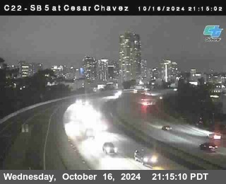 SB 5 at Cesar E Chaves Prkwy