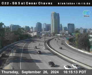 SB 5 at Cesar E Chaves Prkwy