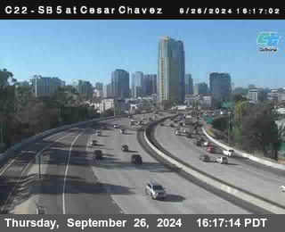 SB 5 at Cesar E Chaves Prkwy