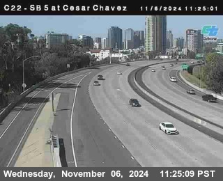 SB 5 at Cesar E Chaves Prkwy