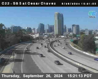 SB 5 at Cesar E Chaves Prkwy