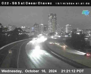 SB 5 at Cesar E Chaves Prkwy