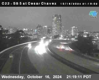 SB 5 at Cesar E Chaves Prkwy